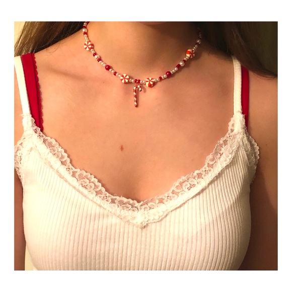 Candy Cane Necklace - Picture 2 of 2